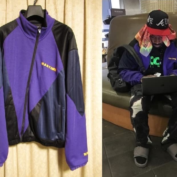 [L] 마틴로즈 트위스트 트랙 자켓