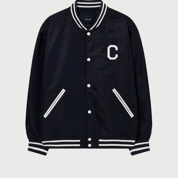 C 로고 바시티 Dark Navy