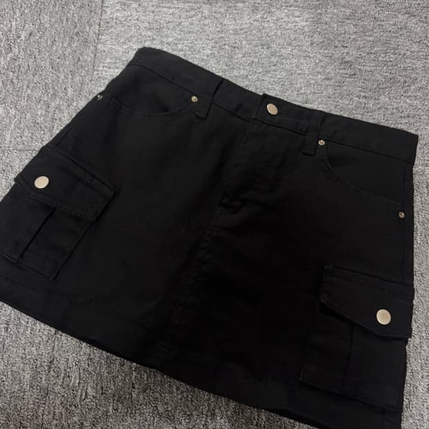 애즈온 카고 스커트M