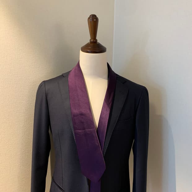 투모로우랜드 일본 자카드 결혼식넥타이 명품 최상급 8.4cm