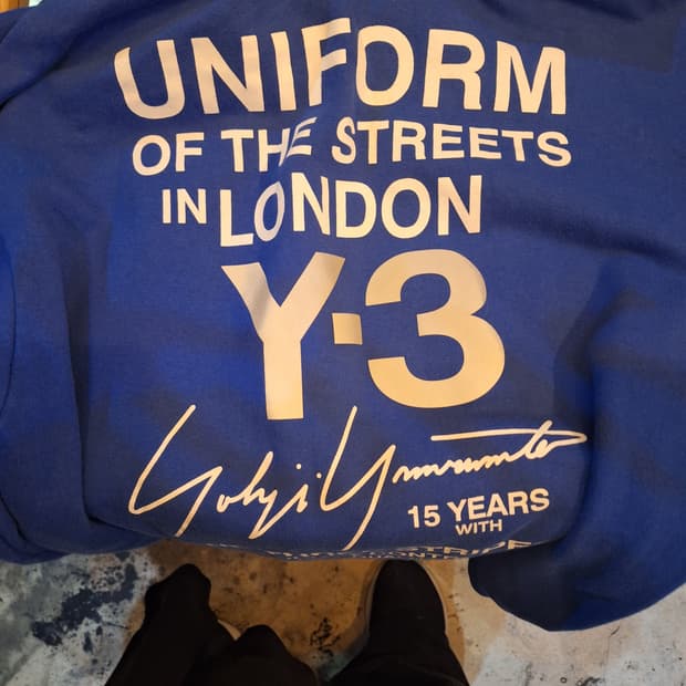 Y-3 후드티