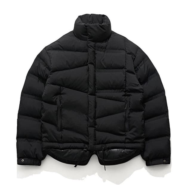 (삽니다) 언어펙티드 레이어드 패딩 블랙 S