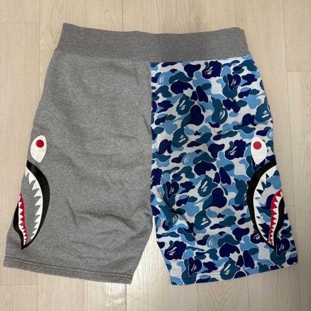 베이프 샤크 abc 반바지 Xl 사이즈
