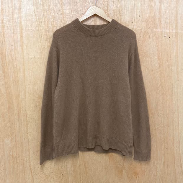 FREAK'S STORE raccoon fur knit 라쿤퍼 혼방 니트