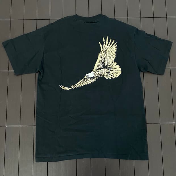 (XL) 90s 빈티지 Winston 윈스턴 이글 티셔츠