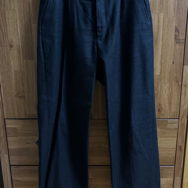 [46] 아워레가시 버로우드 치노 팬츠 (블랙)