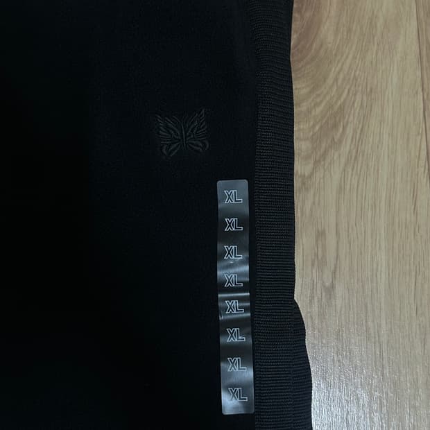 유니클로 니들스 와이드 후리스 팬츠 (블랙 XL)