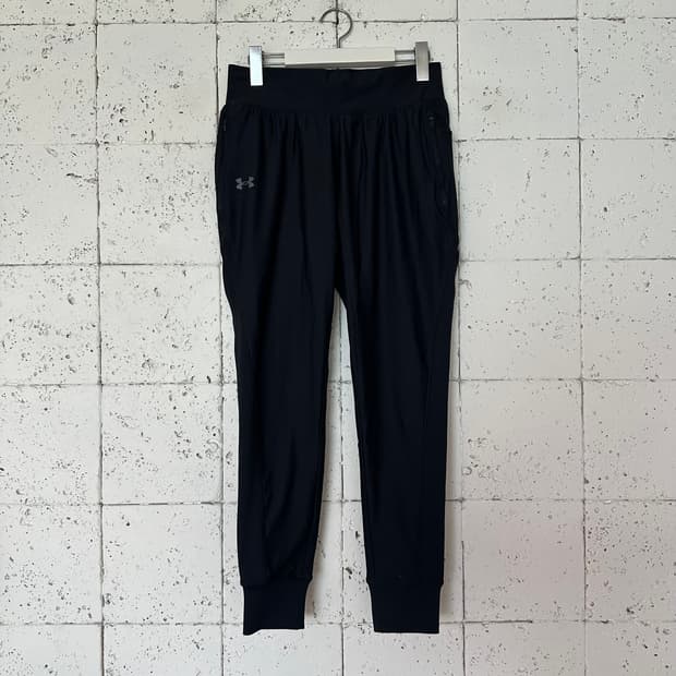 M 언더아머 러닝 조거팬츠 블랙
