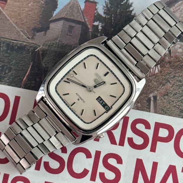 세이코 Seiko 5 오토매틱 스퀘어