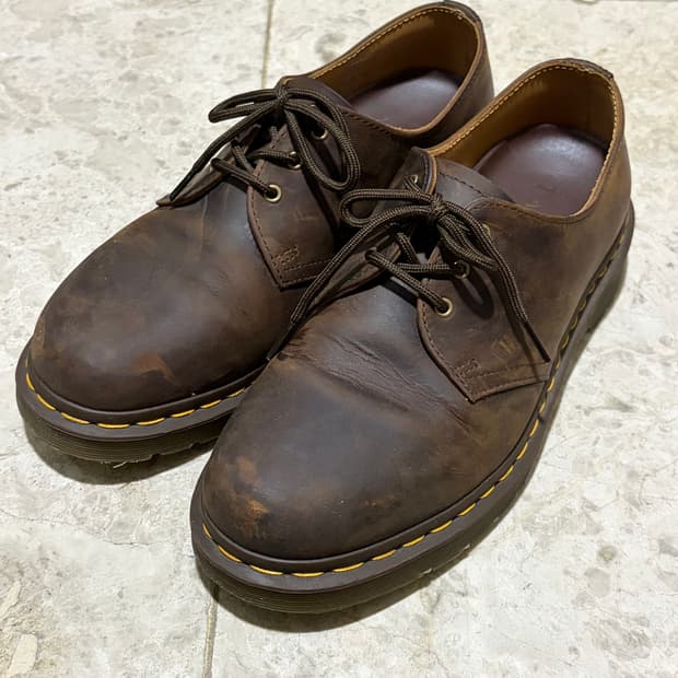 (270)닥터마틴 1461 Crazy Horse Dark Brown