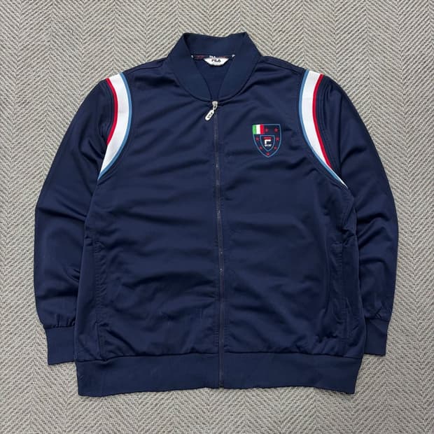 휠라 베이직 로고 져지 v2144