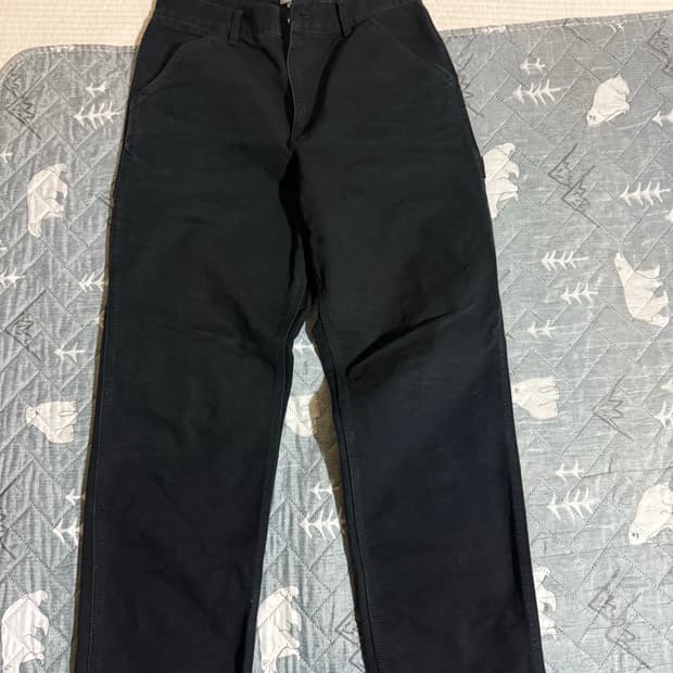 칼하트 wip 싱글니 팬츠 바지