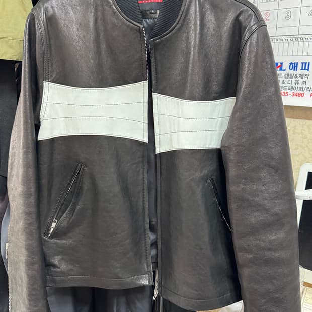 도프제이슨 램스킨 라이더쟈켓