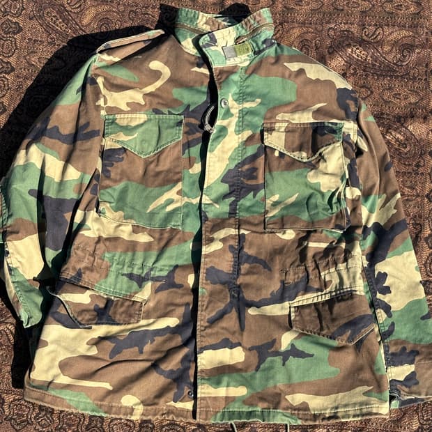 (M/R)알파인더스트리 우드랜드 M65 필드자켓 착샷o