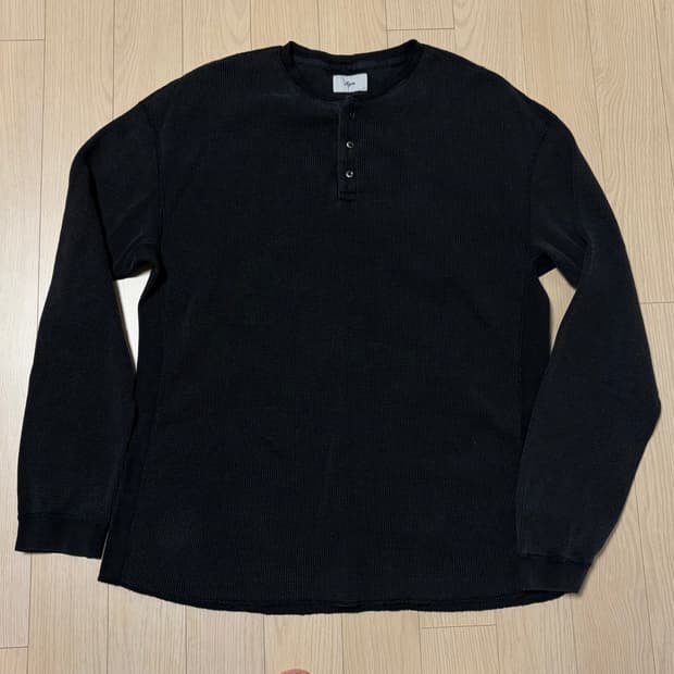 헤이스트 빈티지 써멀 헨리넥 1사이즈