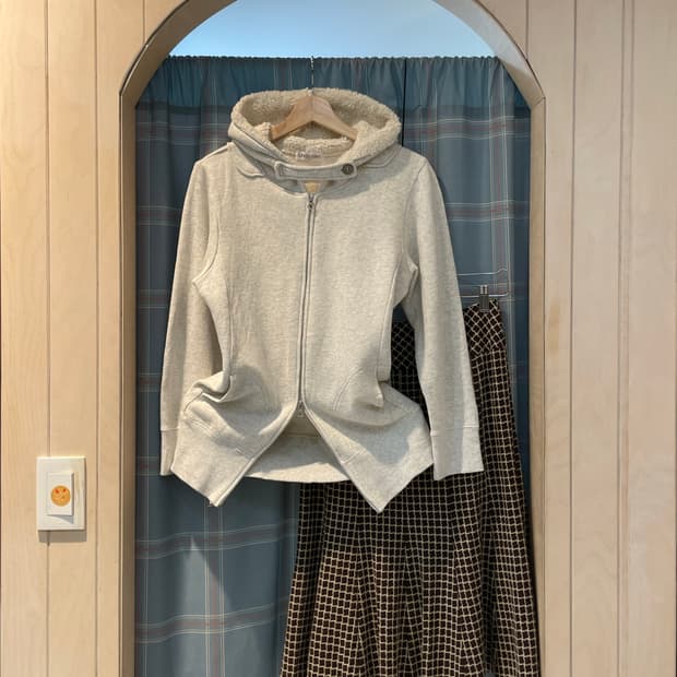 일본빈티지 투웨이 후드집업