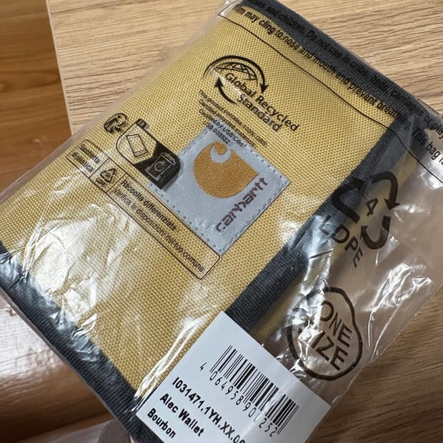 칼하트WIP 지갑 ALEC WALLET BOURBON