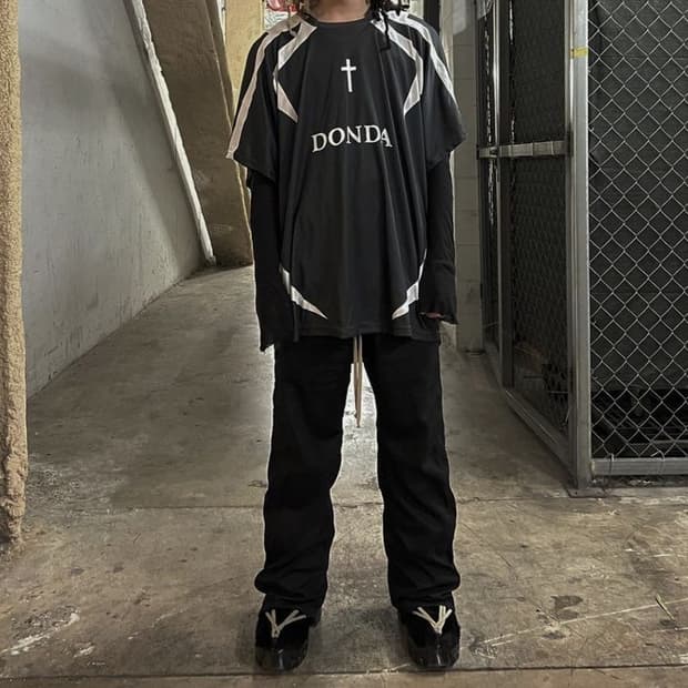 Kanye west Donda Balenciaga jersey