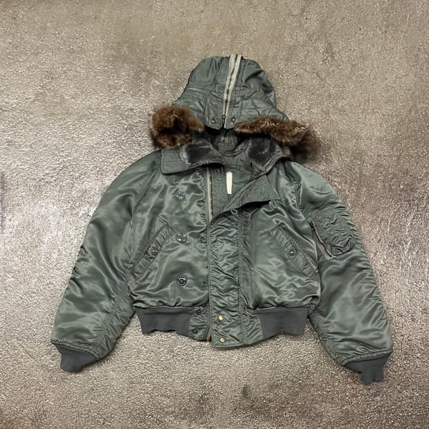 70s 오리지날 N2B 플라이트 자켓 (L)