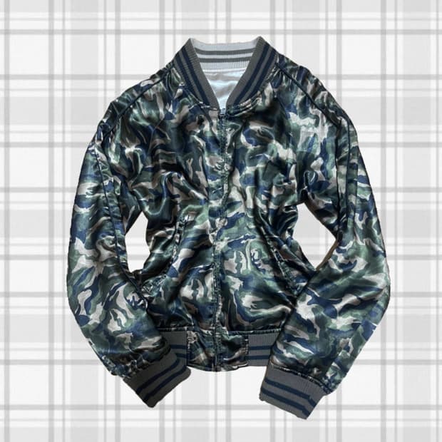 빈티지 카모 져지