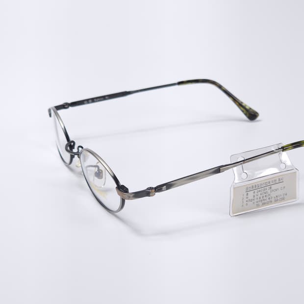 90년도 빈티지 오벌형 긱시크 안경