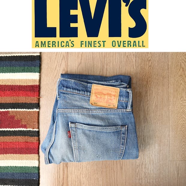 
LEVIS 리바이스 511 슬림핏 데님 33
