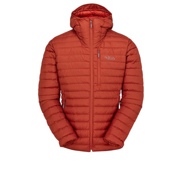 rab 랩 마이크로라이트 알파인 자켓 경량패딩 투스칸 레드 s 살로몬