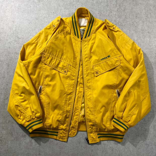 [L-XL] 80s Adidas 아디다스 어센틱 라인 올드스쿨 봄버자켓
