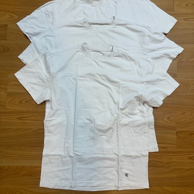 아더에러 무지 반팔티 3pack