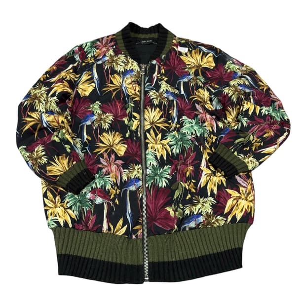  (바배) 자라 베이직 플라워 자켓