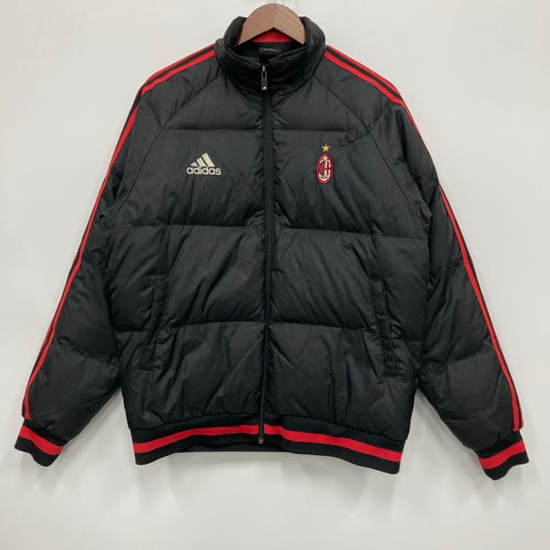 아디다스 시보리 자수 프린팅 패딩