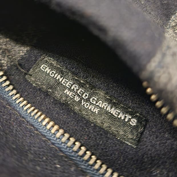 엔지니어 가먼츠 프리즈너 울 조거팬츠