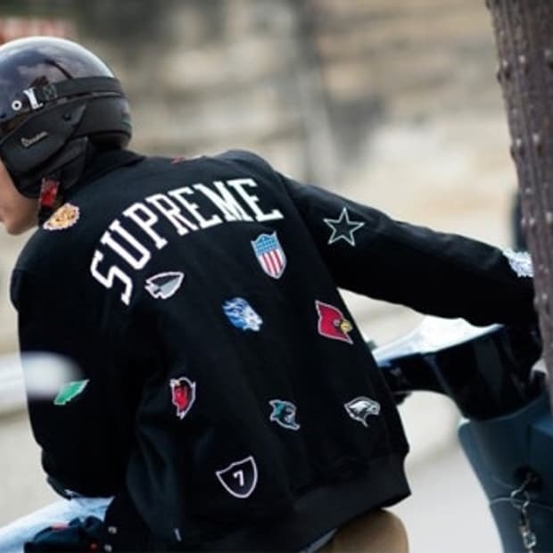 슈프림 NFL 프랜차이즈 바시티 자켓