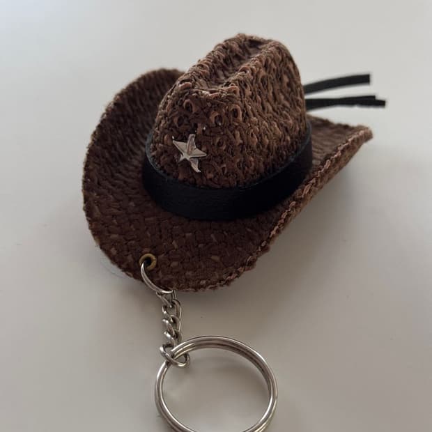 WESTERN HAT KEYCHAIN 웨스턴 햇 키링