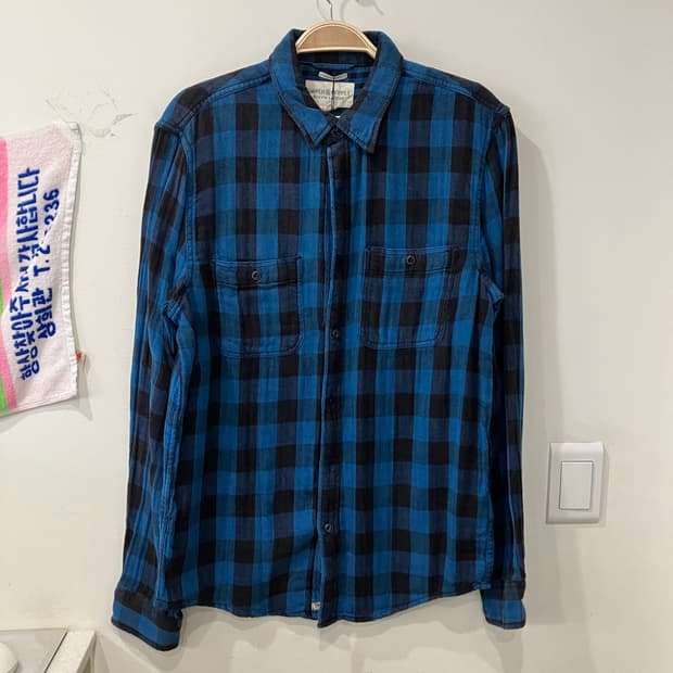 716 폴로 데님앤서플라이 체크셔츠