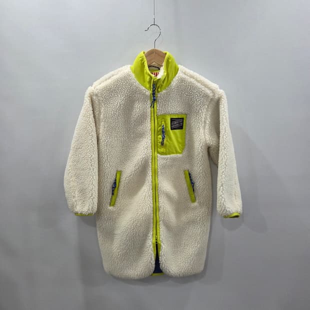 아이스비스킷 키즈 투웨이 양털 롱플리스 자켓 130