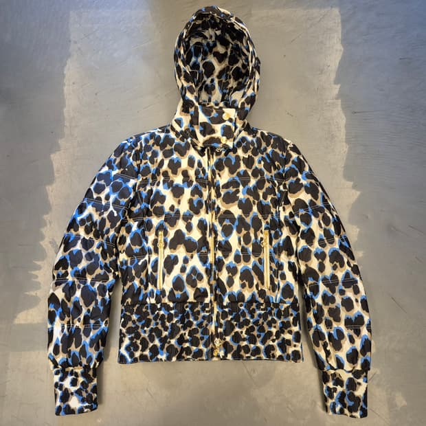 roberto cavalli 레오파드 패딩