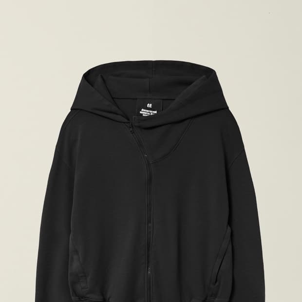 누마레 ee 커브드 후드집업 -  M