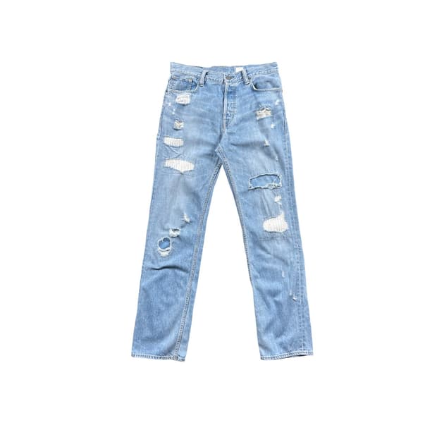 Urban Research 데미지 디테일 데님팬츠 