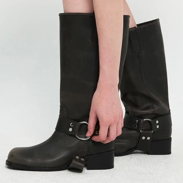 KHIHO. 기호 BIKER BOOTS 245