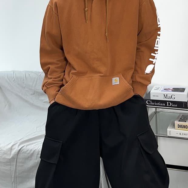 칼하트 된장 후드티