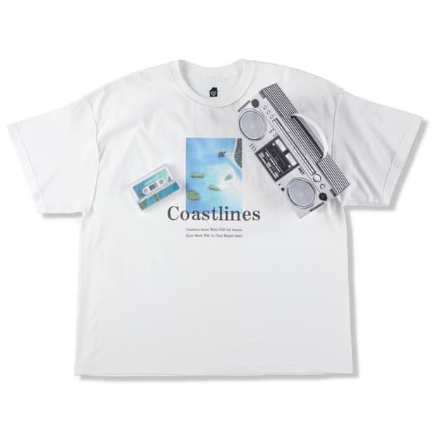 이즈네스 뮤직 isness music 반팔 티셔츠 화이트