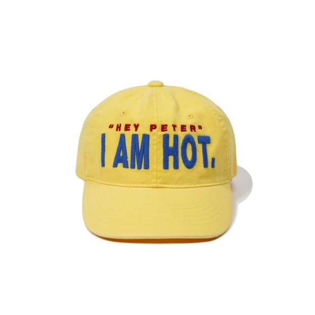 마이네임이즈피터 I AM HOT CAP - YELLOW