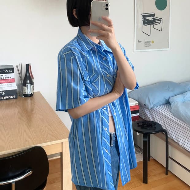 랭글러 웨스턴 셔츠 (Man XL)
