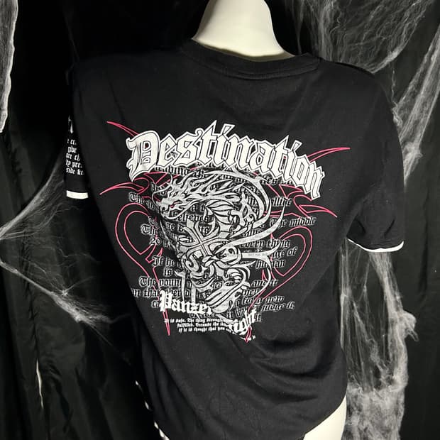 Beaumere dragon y2k tee