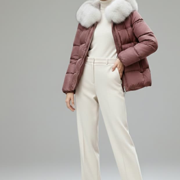 나이스클랍 사가폭스퍼 구스다운 패딩  66사이즈