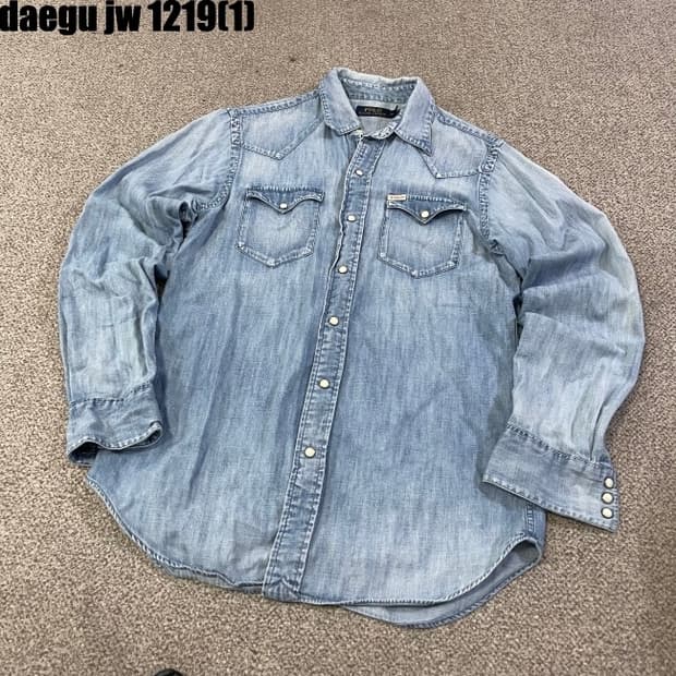 폴로 데님 셔츠