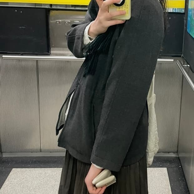 아르마니 코튼 자켓