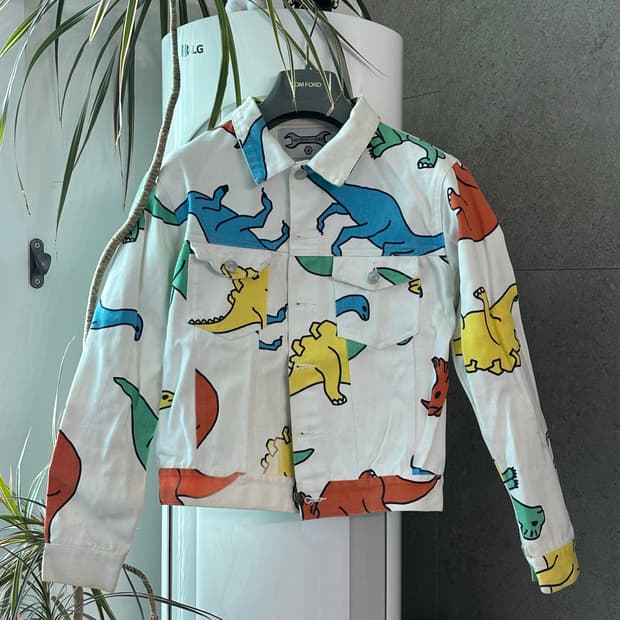 JOYRICH X GIZA 공룡 데님 자켓 M