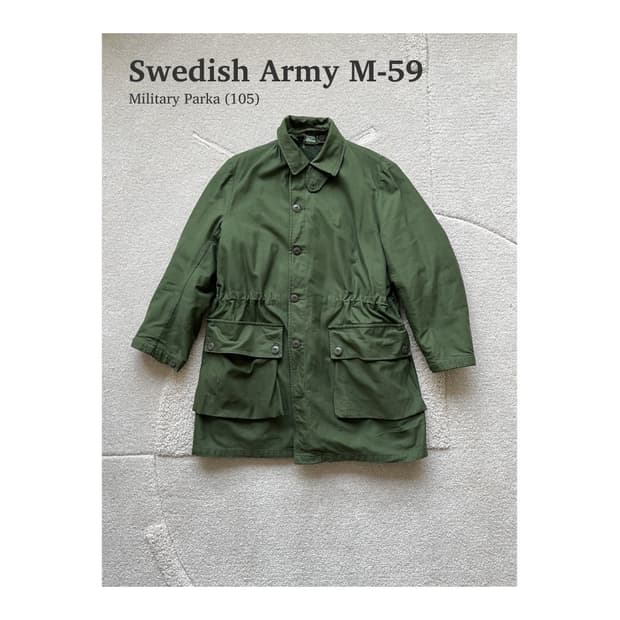 스웨덴군 M-59 밀리터리 파카 (105)